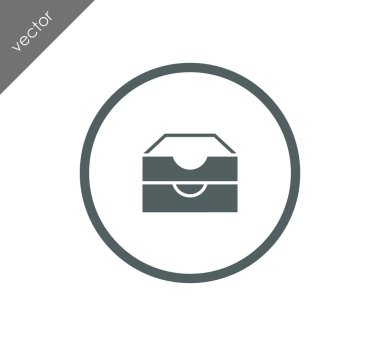 Arşiv kutusu simgesi