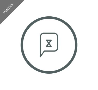 Sohbet simgesi tasarım