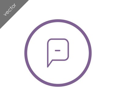 Sohbet simgesi silmek