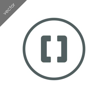 Köşeli ayraç simgesi kodlama