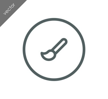 Boyama fırça simgesini