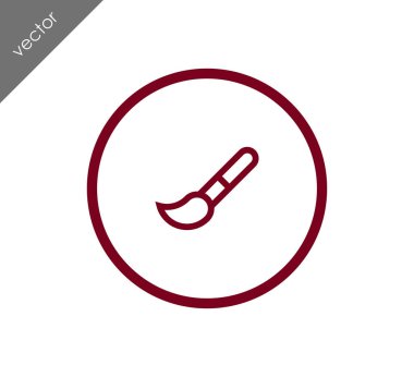 Boyama fırça simgesini