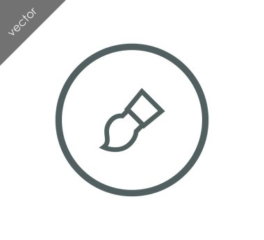 Boyama fırça simgesini