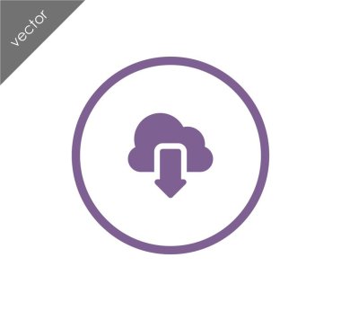 bulut simgesinden indir