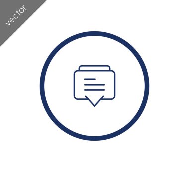 Mesaj simgesi tasarım