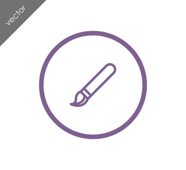 Boyama fırça simgesini