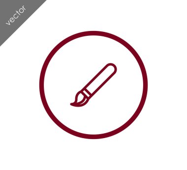 Boyama fırça simgesini