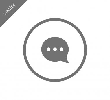 design of chat icon clipart
