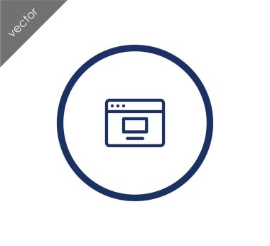 Basit tarayıcı simgesi