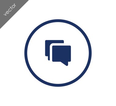 Konuşma simgesini simgeleri 