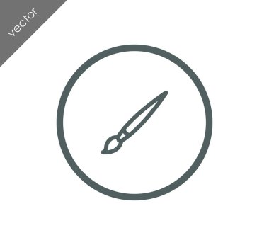 Boyama fırça simgesini