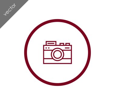 kamera simgesi tasarım 