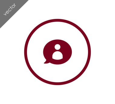 Sohbet simgesi tasarım