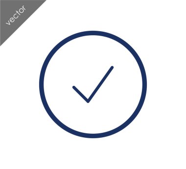 onay işareti simgesi 