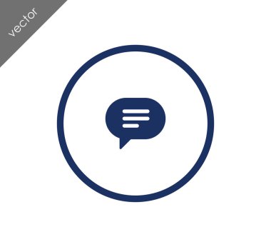 Metin balonu simgesinin