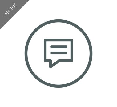 Metin balonu simgesinin