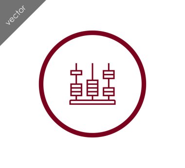 abaküs simge tasarlamak