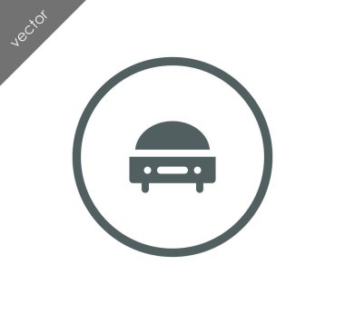 Araba simgesi, illüstrasyon