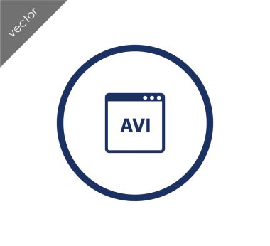 AVI dosya simgesini