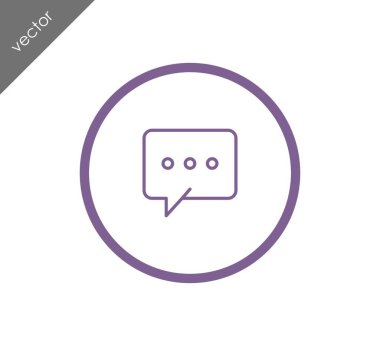 Sohbet simgesi tasarım