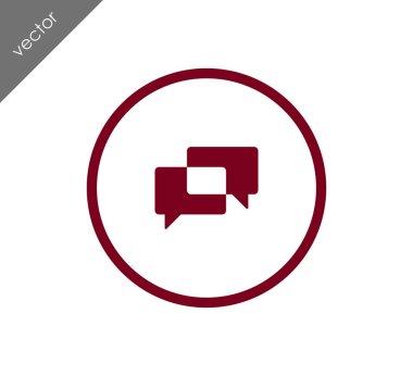 Konuşma simgesini simgeleri 