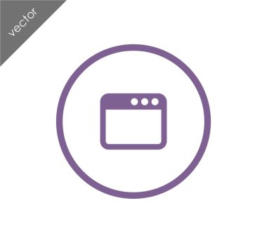 Basit tarayıcı simgesi