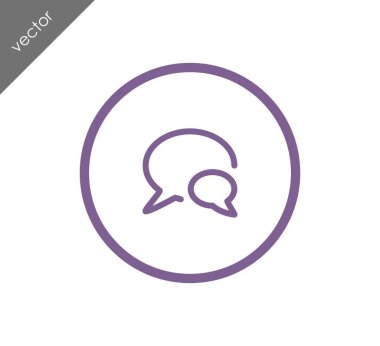 Sohbet simgesi tasarım