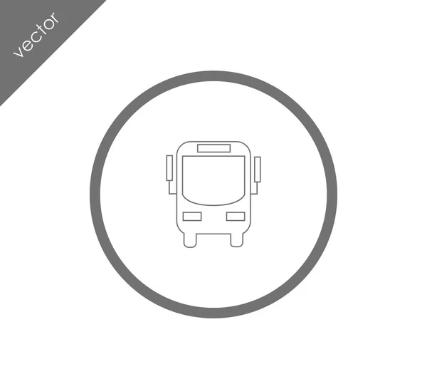 Passenger bus icon — Stock Vector