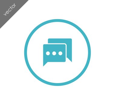 konuşma balonları simgesi 