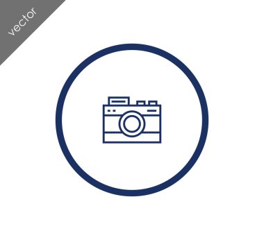 kamera simgesi tasarım 