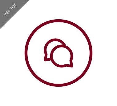 Konuşma simgesini simgeleri 