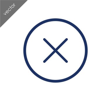 düz simgesini iptal 