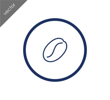 kahve çekirdeği simgesi