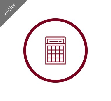 modaya uygun hesap makinesi simge