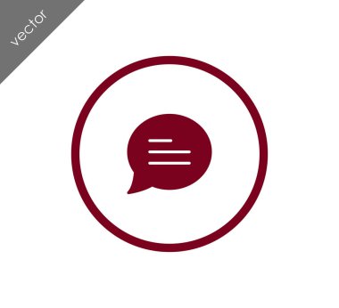 Metin balonu simgesinin