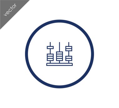 abaküs simge tasarlamak