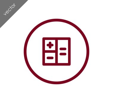 modaya uygun hesap makinesi simge