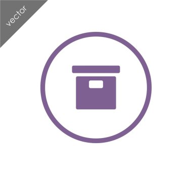 Arşiv kutusu simgesi