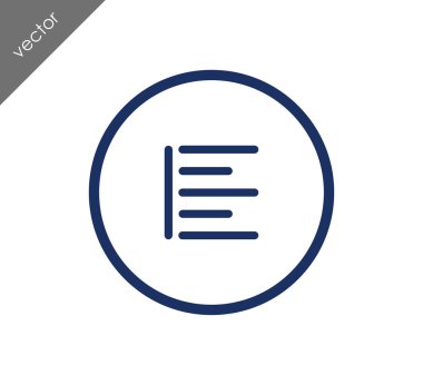 Yazı tipi simgesi Hizala