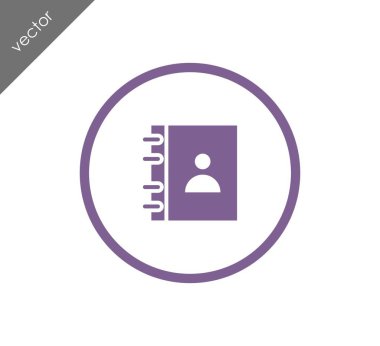 Telefon rehberi simgesi