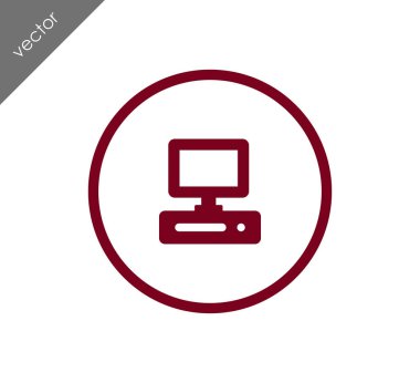 Masaüstü bilgisayar simgesi  