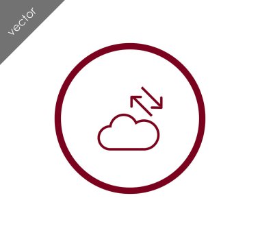 Bulut trafik simgesi