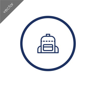 Sırt çantası simgesini