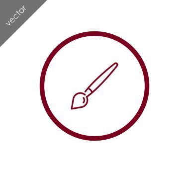 Boyama fırça simgesini