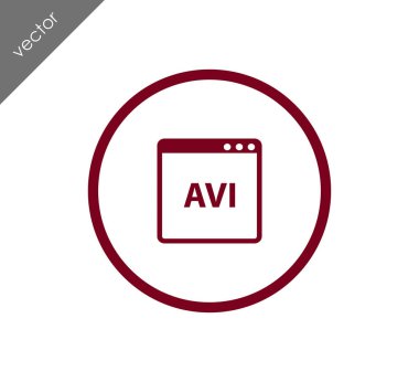 AVI dosya simgesini