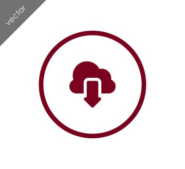 bulut simgesinden indir