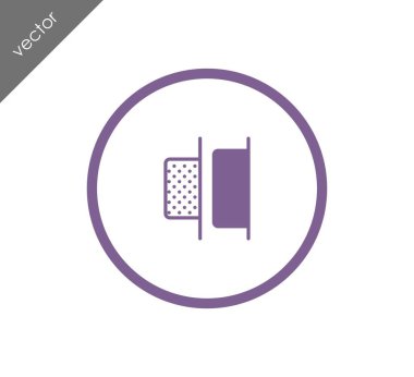 Yatay Dağıt nesneleri sağ simge