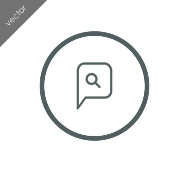 Sohbet simgesi tasarım