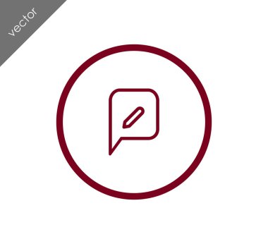 Sohbet simgesi tasarım