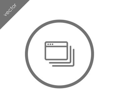 Basit tarayıcı simgesi